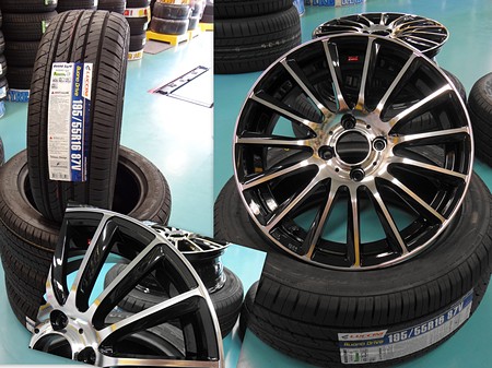 ���I�j�XFW�Ƀ��b�`�[�j195/55R16